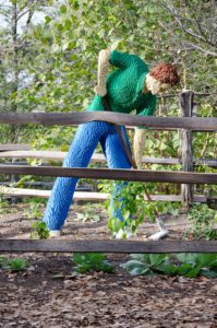 Lifesize Lego Man In Garden