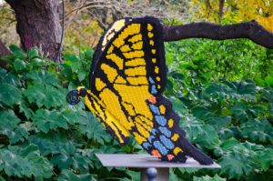 Butterfly Created out of Lego